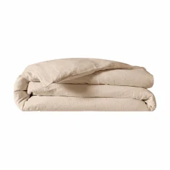 Housses De Couette>Camif Housse de couette gaze de coton bio Lou - - 140 x 200 cm Beige