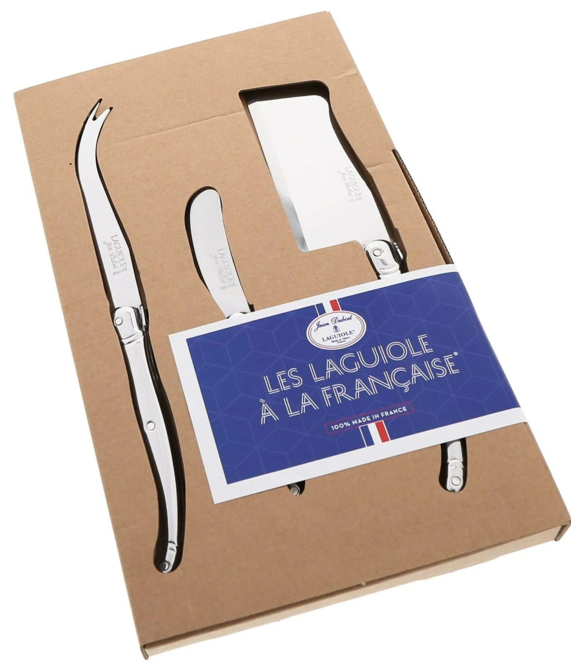 Couteaux De Cuisine>Camif JEAN DUBOST Coffret de 3 couteaux à fromages Laguiole Inox