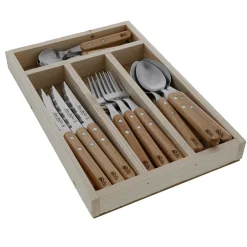 Couverts Et Ménagères|Couverts Et Ménagères>Camif JEAN DUBOST Ménagère 24 pièces Bistrot à la Française