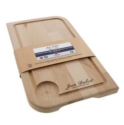 Planches À Découper>Camif JEAN DUBOST Planche à découper avec bol et rigole 39 x 23 cm
