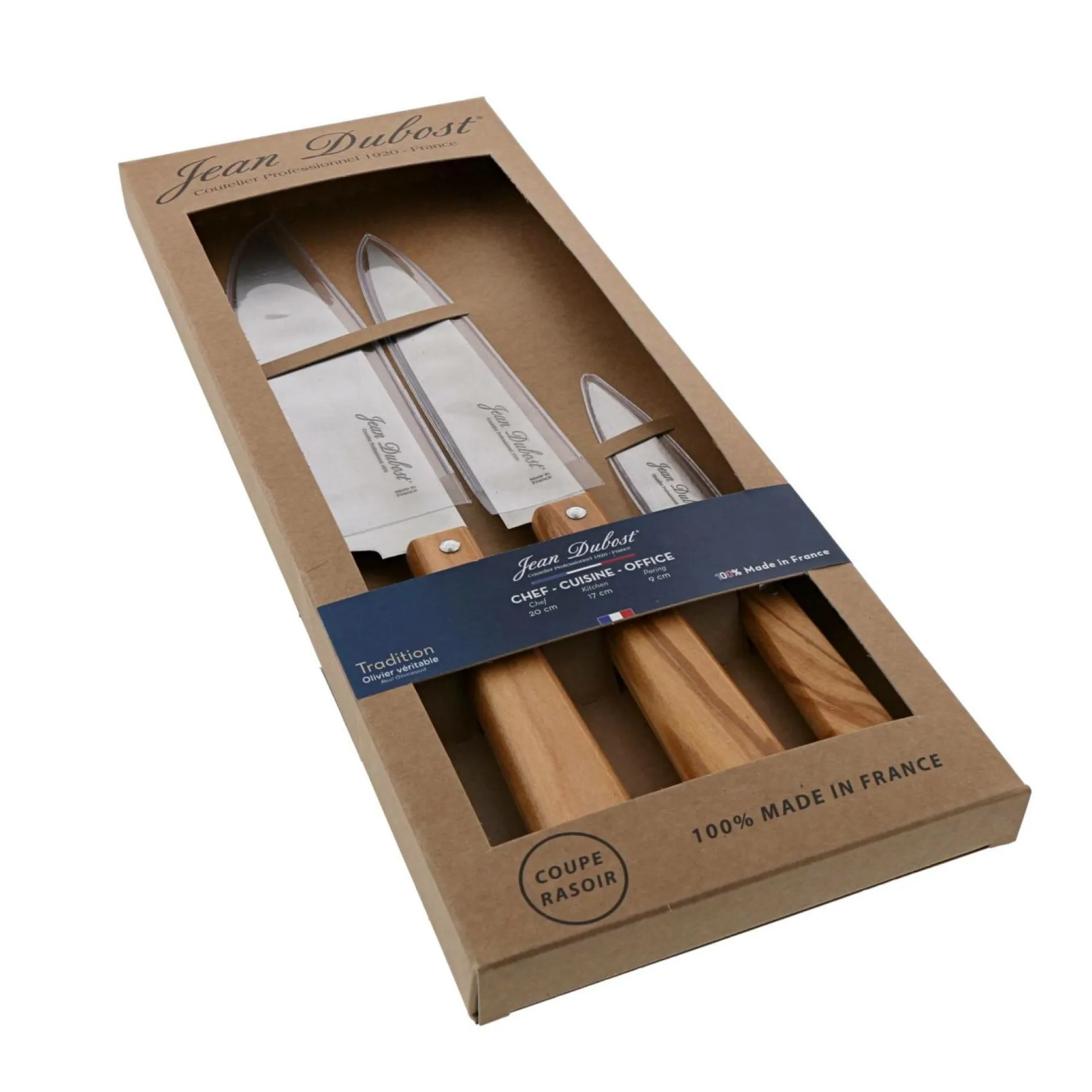 Couteaux De Cuisine>Camif JEAN DUBOST Set 3 pièces cuisine GM