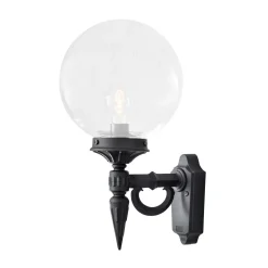 Éclairage D'Extérieur|Appliques Murales Extérieur>Camif KONSTSMIDE Applique Murale Orion en Aluminium - Noir