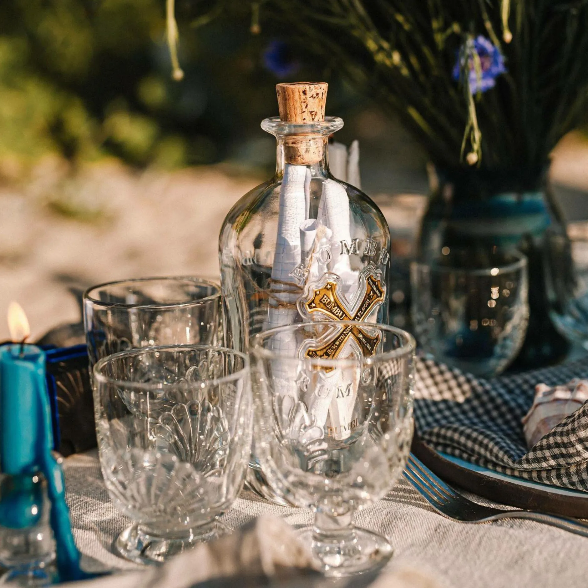 Verres|Verres>Camif LA ROCHERE Lot de 6 gobelets Belle île