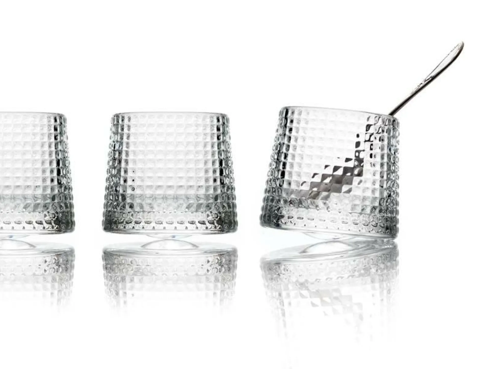 Verres|Verres>Camif LA ROCHERE Lot de 4 Verres à whisky Blossom