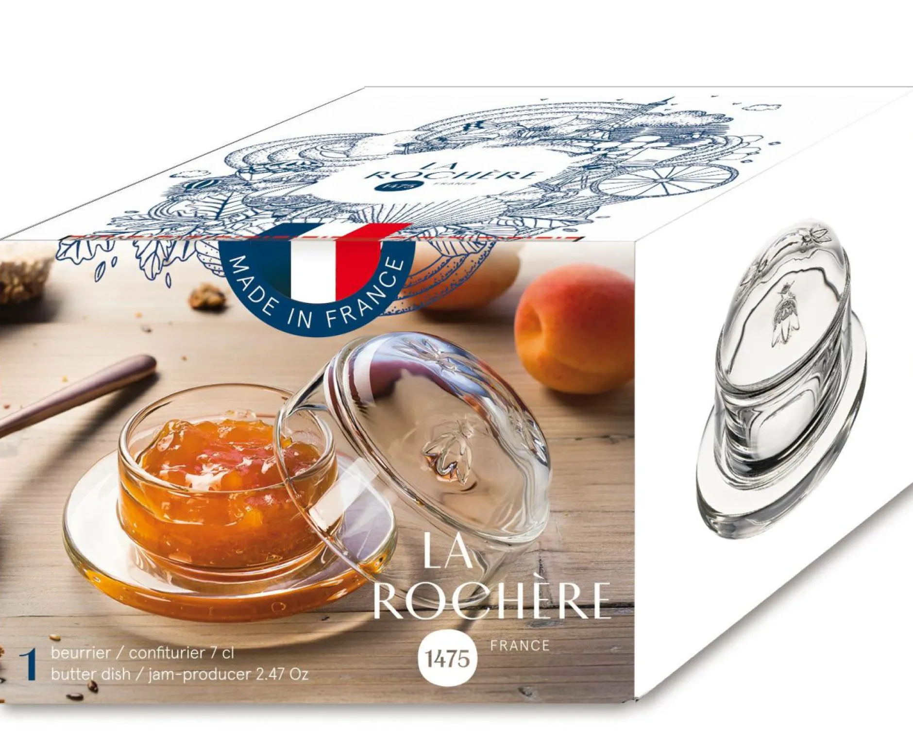 Plats De Service>Camif LA ROCHERE Pack beurrier Abeille