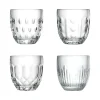 Verres|Verres>Camif LA ROCHERE Set de 4 gobelets assortis Troquet