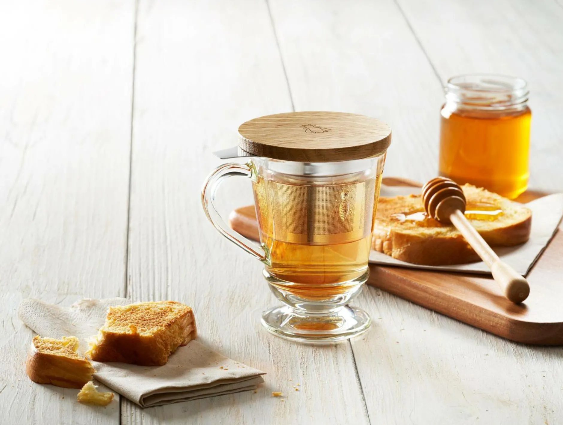 Tasses|Tasses>Camif LA ROCHERE Set Tisanière Abeille