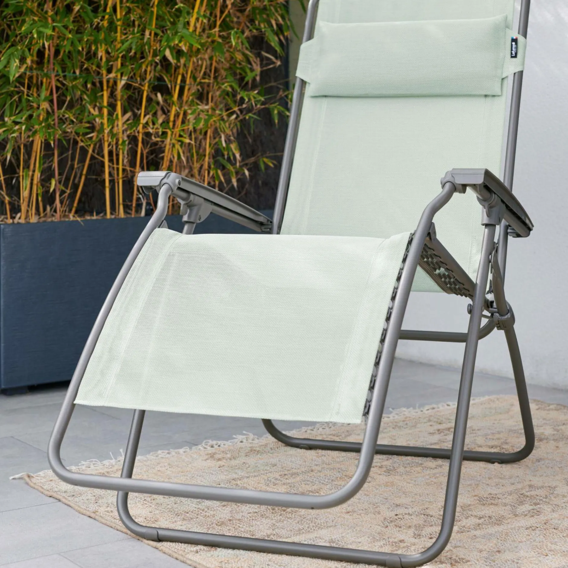 Transats Et Relax>Camif LAFUMA Fauteuil Relax Pliant R Clip - Tilleul