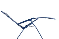 Transats Et Relax></noscript>Camif LAFUMA Fauteuil Relax Pliant R Clip Colorblock - Bleu Indigo