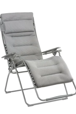 Transats Et Relax>Camif LAFUMA Fauteuil Relax Pliant Futura XL BeComfort® - Argent