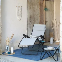 Transats Et Relax>Camif LAFUMA Fauteuil Relax Pliant Futura Batyline® Duo - Galet