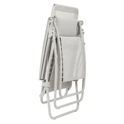 Transats Et Relax></noscript>Camif LAFUMA Fauteuil Relax Pliant R Clip Colorblock - Seigle II