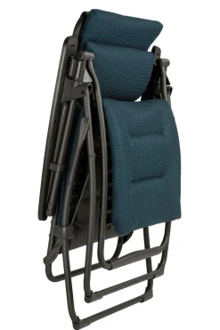 Transats Et Relax>Camif LAFUMA Fauteuil Relax Pliant Futura XL BeComfort® - Bleu Encre