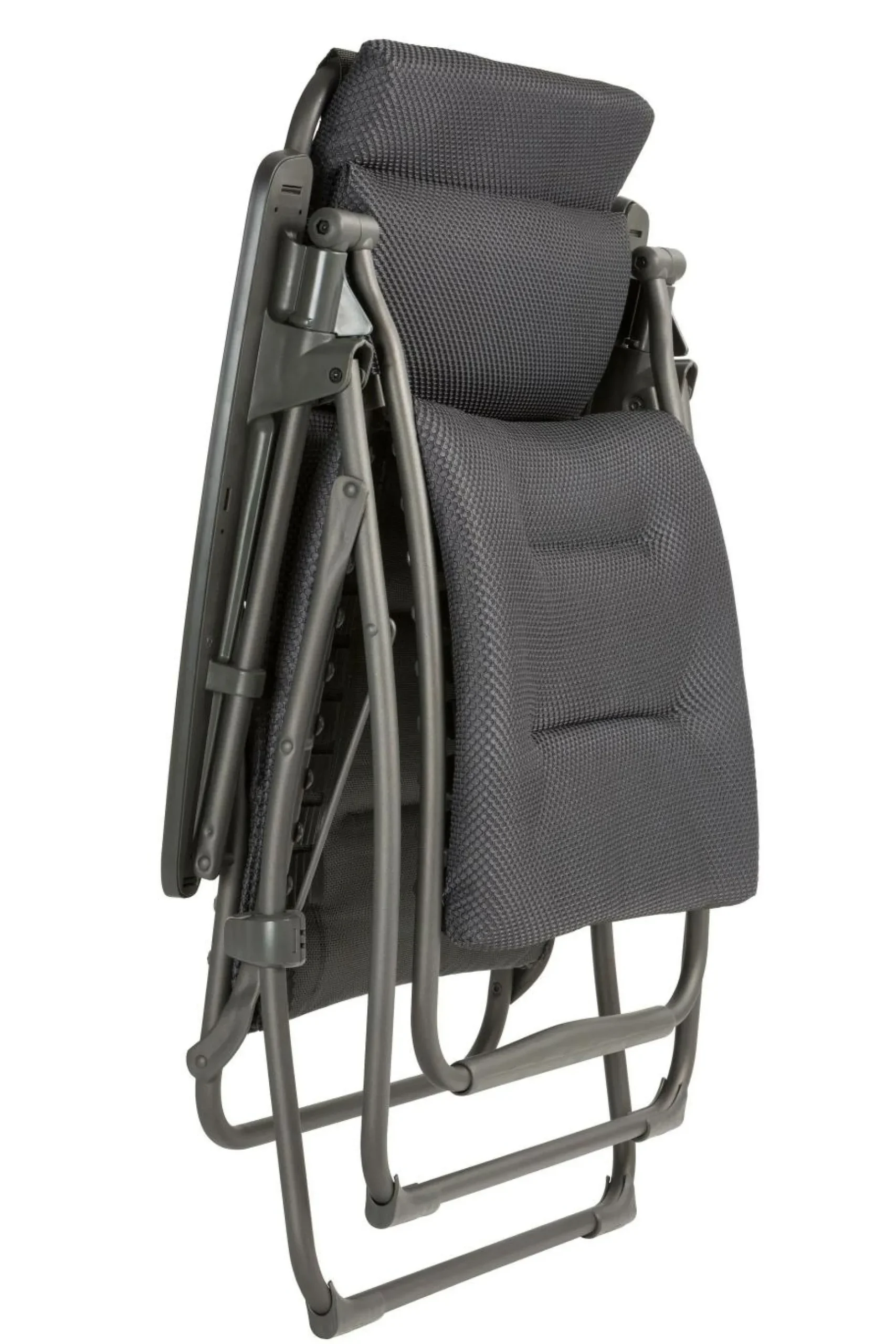 Transats Et Relax>Camif LAFUMA Fauteuil Relax Pliant Futura XL BeComfort® - Gris Foncé