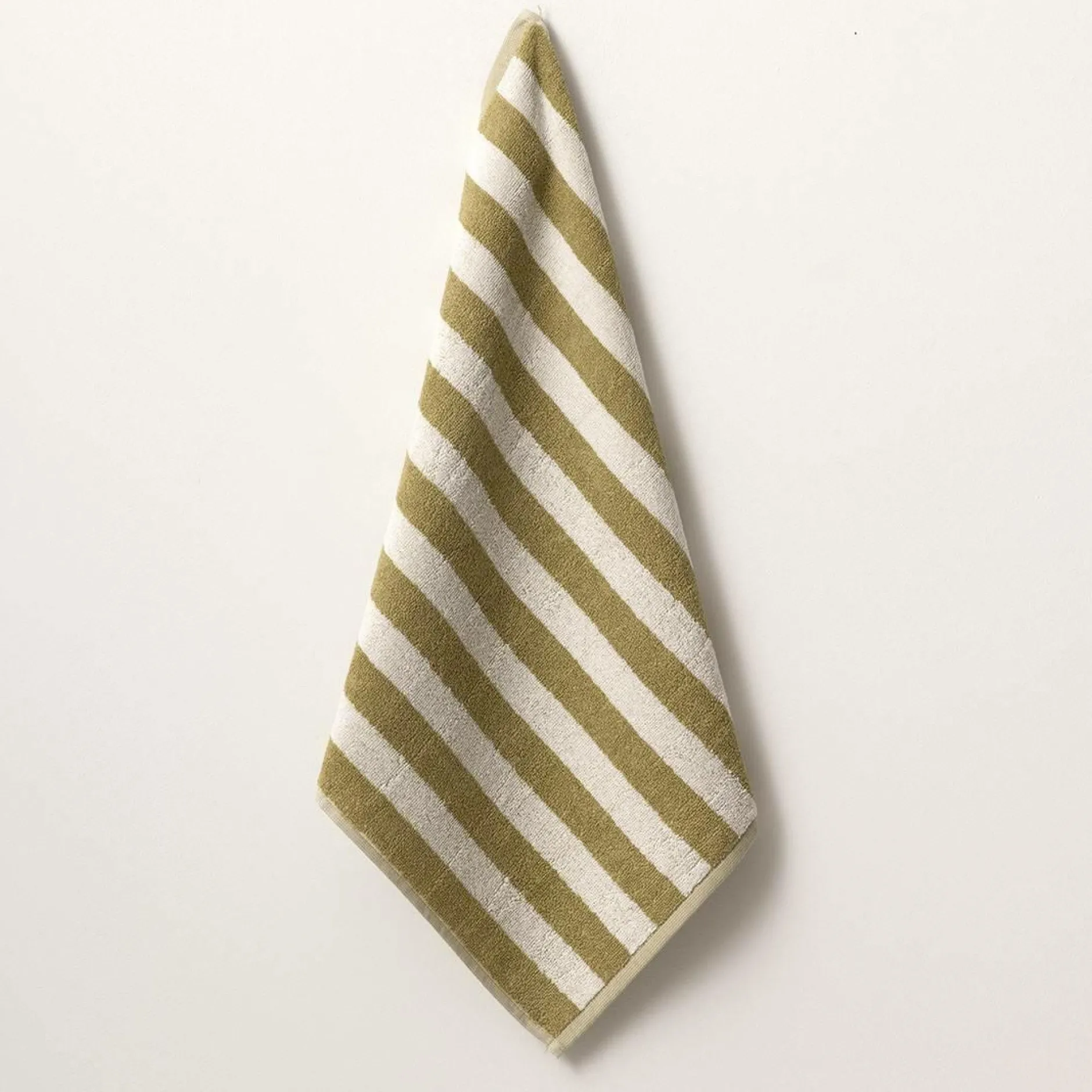 Torchons|Torchons>Camif LASA HOME Essuie-main coton Luis - - 50 x 50 cm Olive