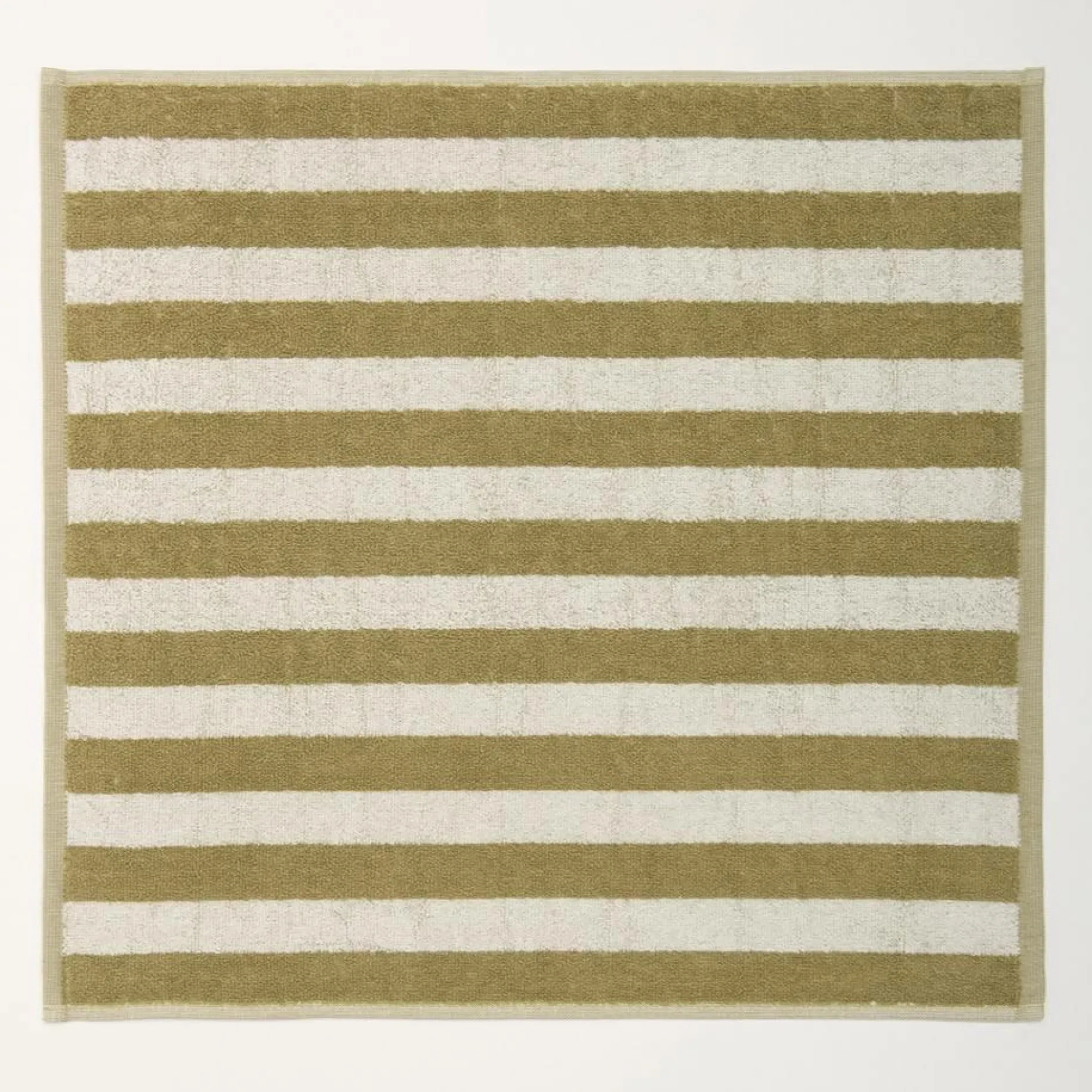 Torchons|Torchons>Camif LASA HOME Essuie-main coton Luis - - 50 x 50 cm Olive