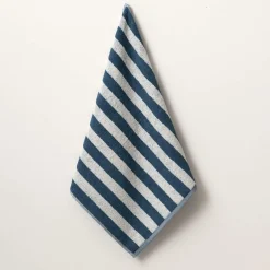 Torchons|Torchons>Camif LASA HOME Essuie-main coton Luis - - 50 x 50 cm Océan