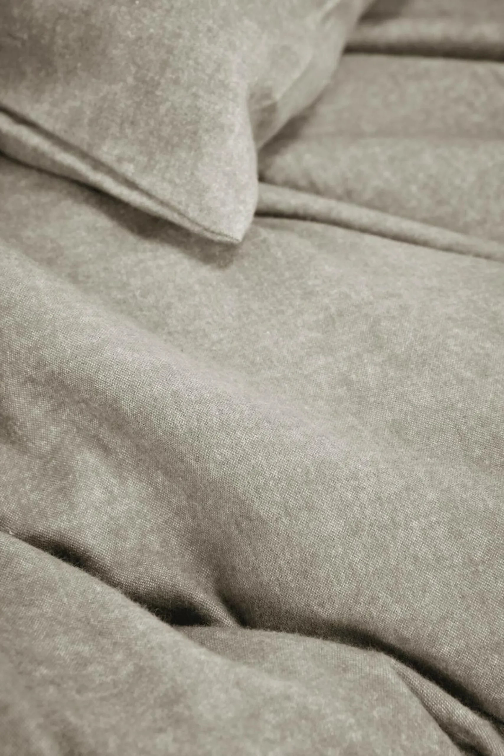 Housses De Couette>Camif LASA HOME Housse de couette coton flanelle Livia - - 240 x 220 cm Lin