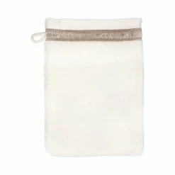 Gants De Toilette>Camif LASA HOME Lot de 2 gants de toilette coton Léontina, écorce