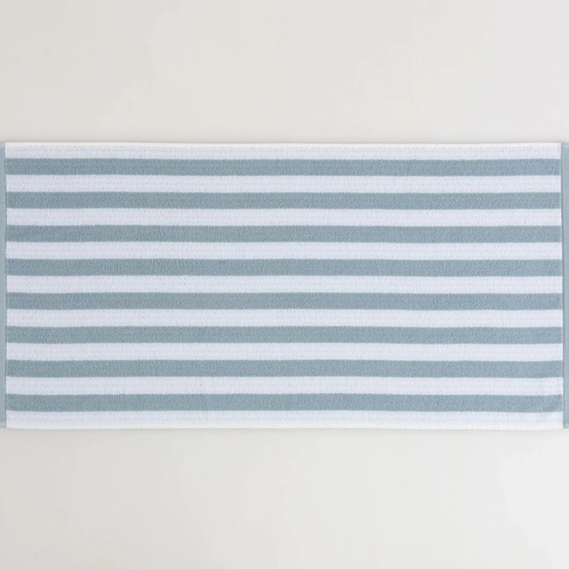 Serviettes De Bain>Camif LASA HOME Serviette de bain coton recyclé Lucia - - 100 x 150 cm Bleu