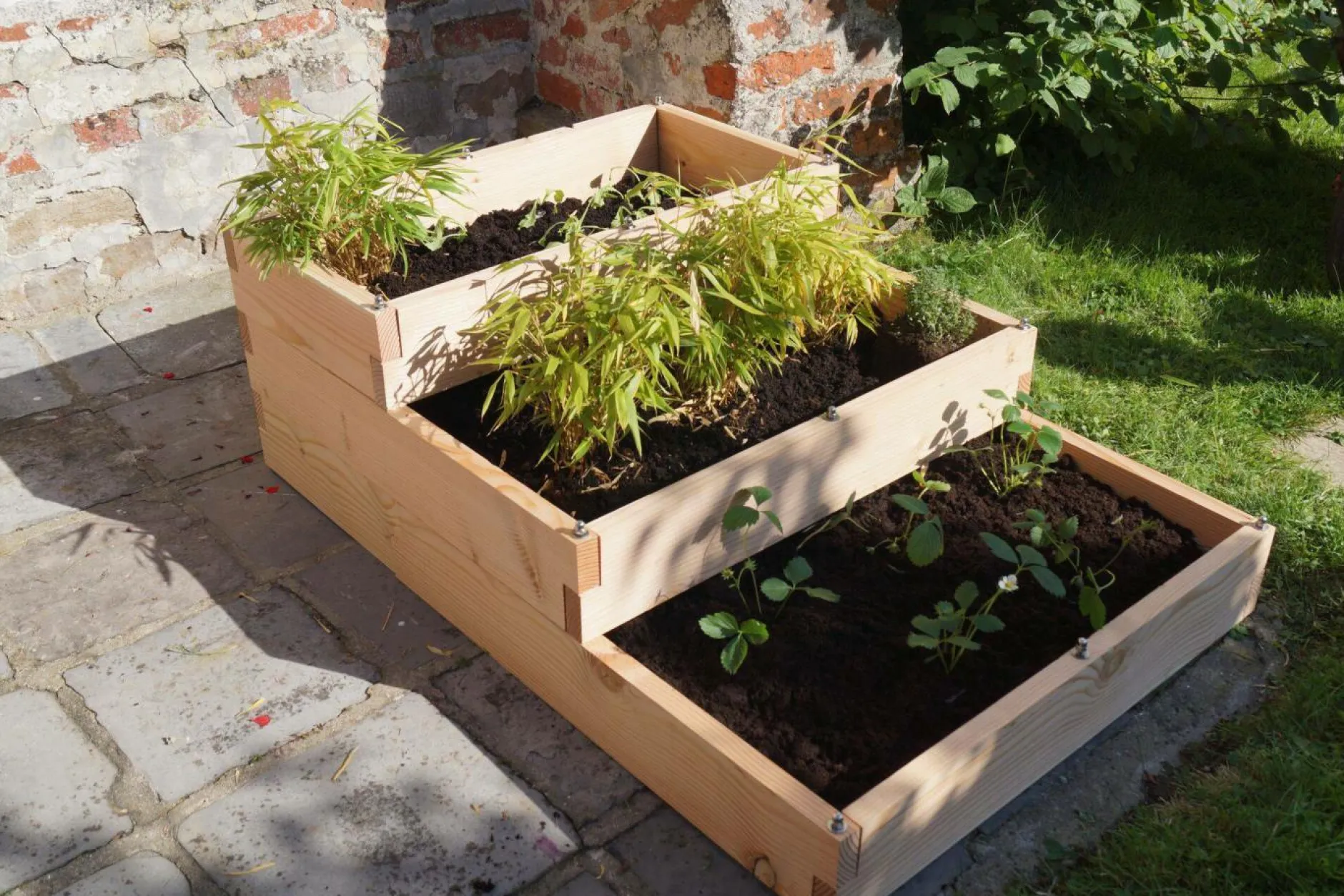 Carrés De Potager>Camif LE CARRE FANTASTIK Carré de Potager 3 Niveaux Big Triptik en Bois