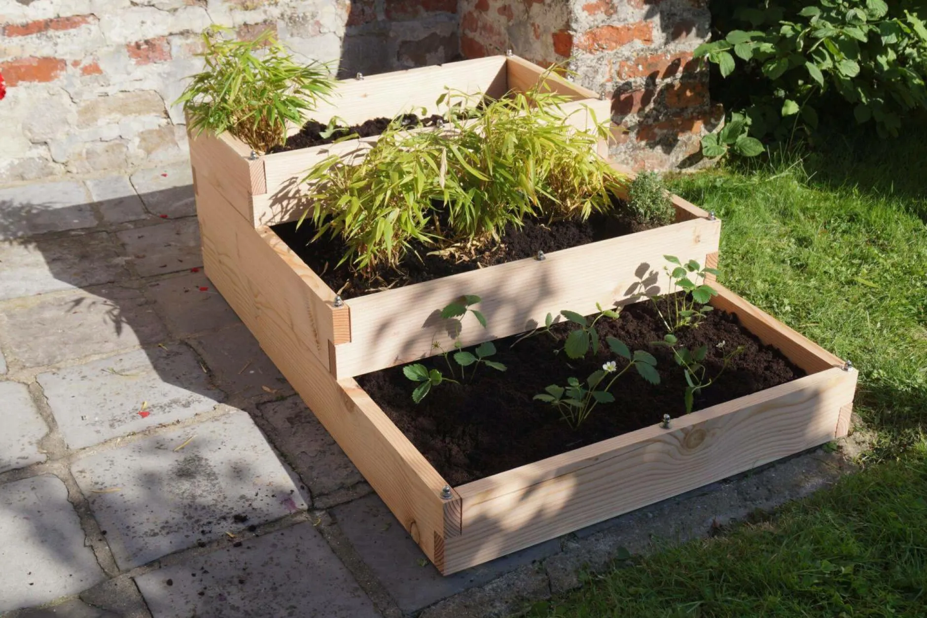 Carrés De Potager>Camif LE CARRE FANTASTIK Carré de Potager 3 Niveaux Big Triptik en Bois