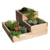 Carrés De Potager>Camif LE CARRE FANTASTIK Carré de Potager 3 Niveaux Effet Graphik Junior en Bois