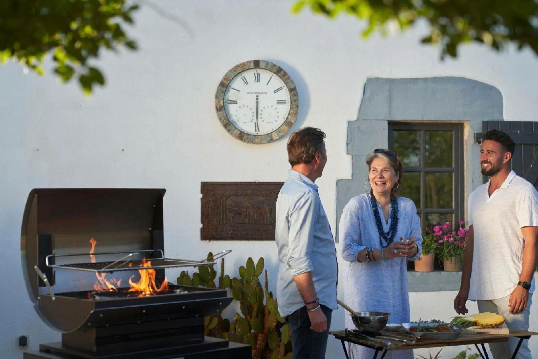 Barbecues>Camif LE MARQUIER Barbecue Le Barbecue Français XL60 Duo en Inox et Acier Noir