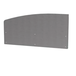 Cuisines D'Extérieur>Camif LE MARQUIER Crédence Courbe Gauche pour Cuisine d'Extérieur en Inox