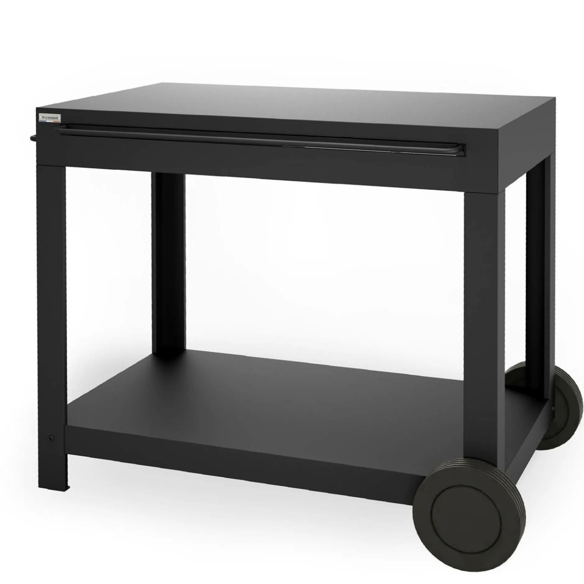 Dessertes Planchas>Camif LE MARQUIER Desserte Exclusive Ingénieuse en Acier Noir