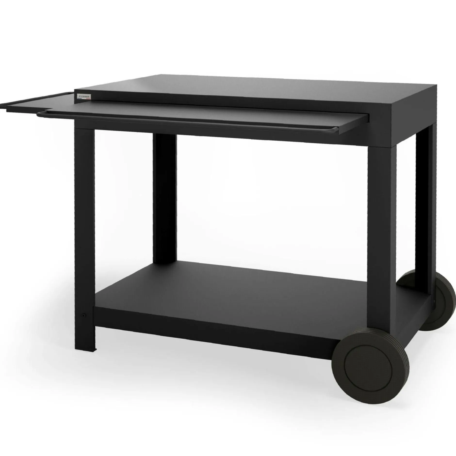 Dessertes Planchas>Camif LE MARQUIER Desserte Exclusive Ingénieuse en Acier Noir