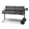 Barbecues>Camif LE MARQUIER Ensemble Barbecue et Chariot Exception Méchoui en Acier Noir