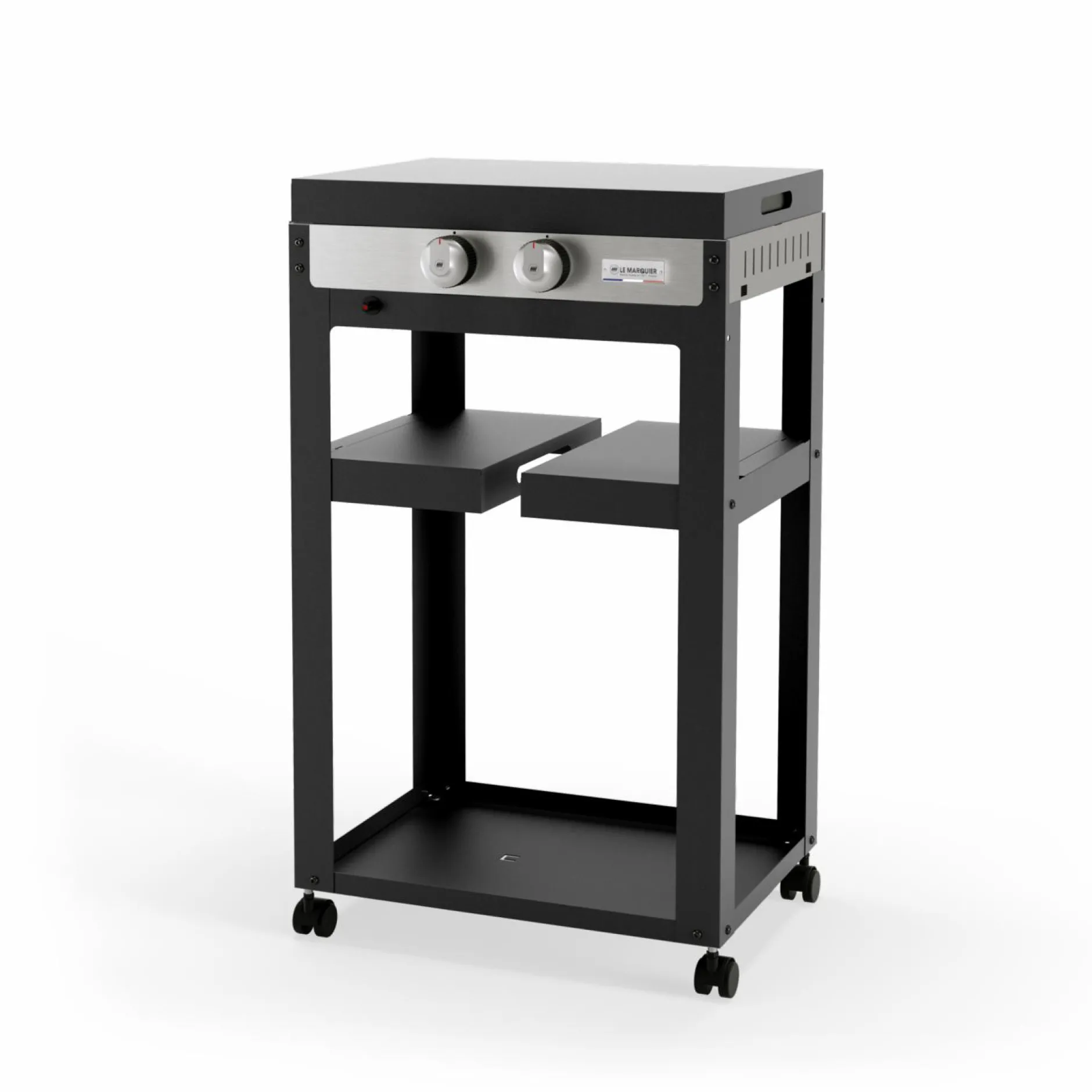 Ensembles Planchas Et Dessertes>Camif LE MARQUIER Ensemble Plancha et Chariot La Plancha Française Gaz Acier Inox