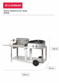 Ensembles Planchas Et Dessertes|Barbecues><noscript><img width=