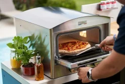 Planchas>Camif LE MARQUIER Four à Pizza Électrique d'Extérieur Signature 450