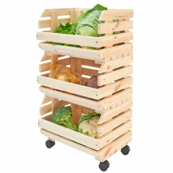 Meubles De Rangement Cuisine>Camif Légumier bois massif Estragon