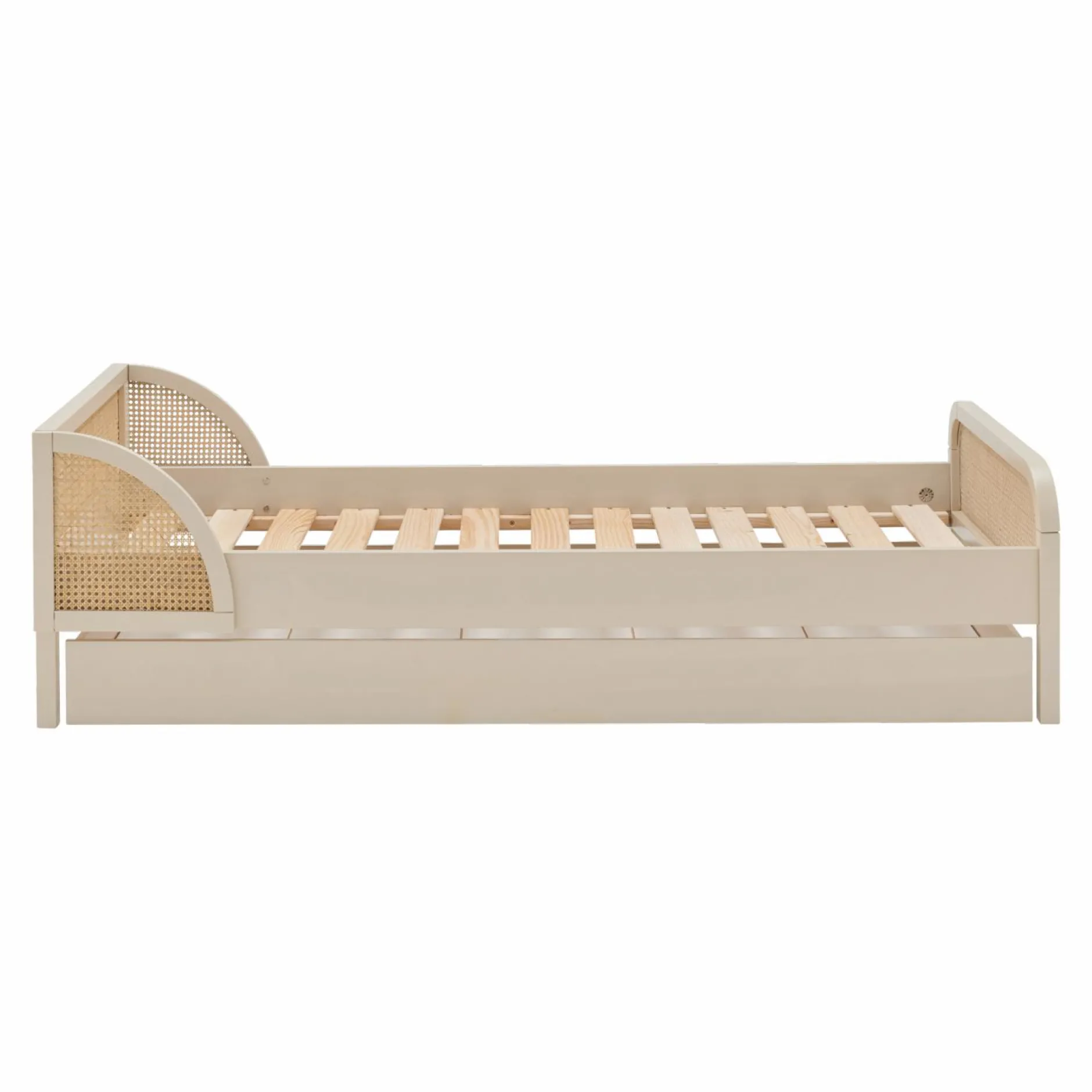 Chambres Enfant|Chambres Enfant>Camif Lit avec tiroir de rangement en option Sam - Beige