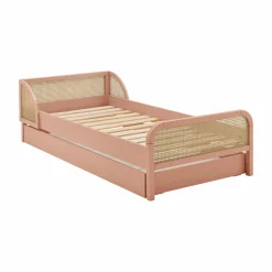 Chambres Enfant|Chambres Enfant>Camif Lit avec tiroir de rangement en option Sam - Terracotta