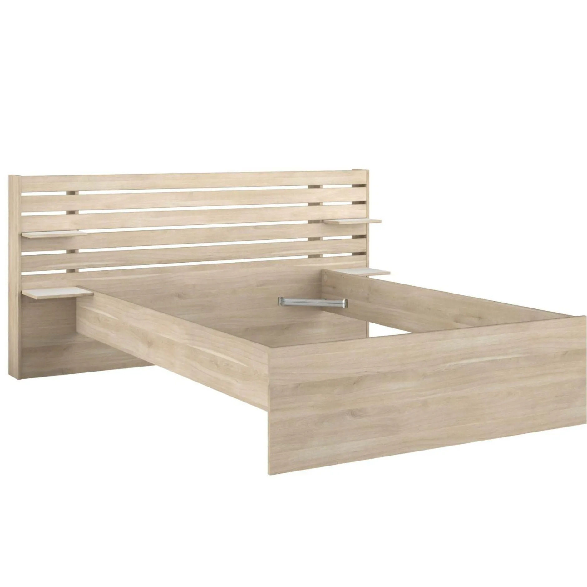 Lits Avec Rangement|Lits Avec Rangement>Camif Lit avec tiroirs de rangement en option Palmyre - 140 x 200 cm