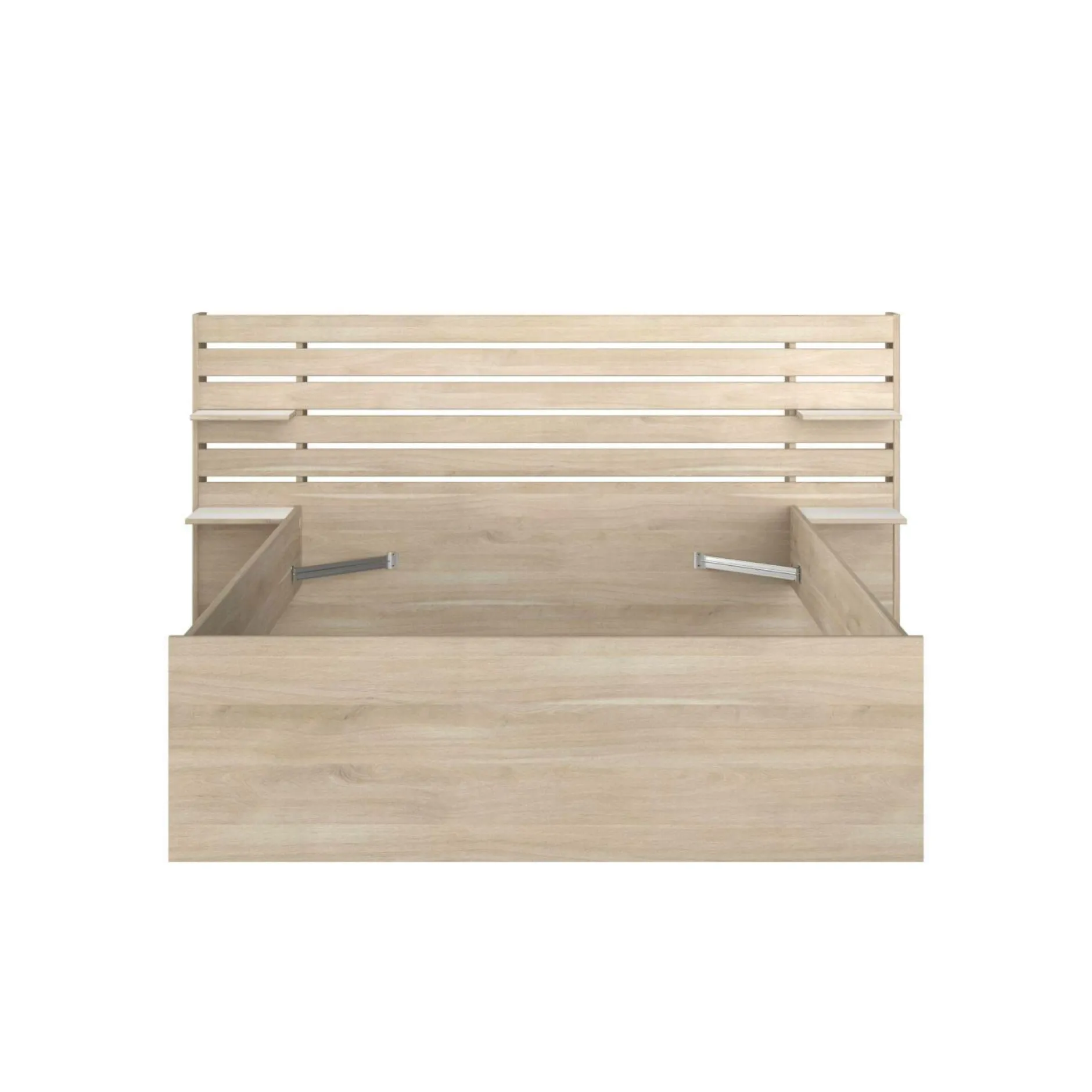 Lits Avec Rangement|Lits Avec Rangement>Camif Lit avec tiroirs de rangement en option Palmyre - 180 x 200 cm