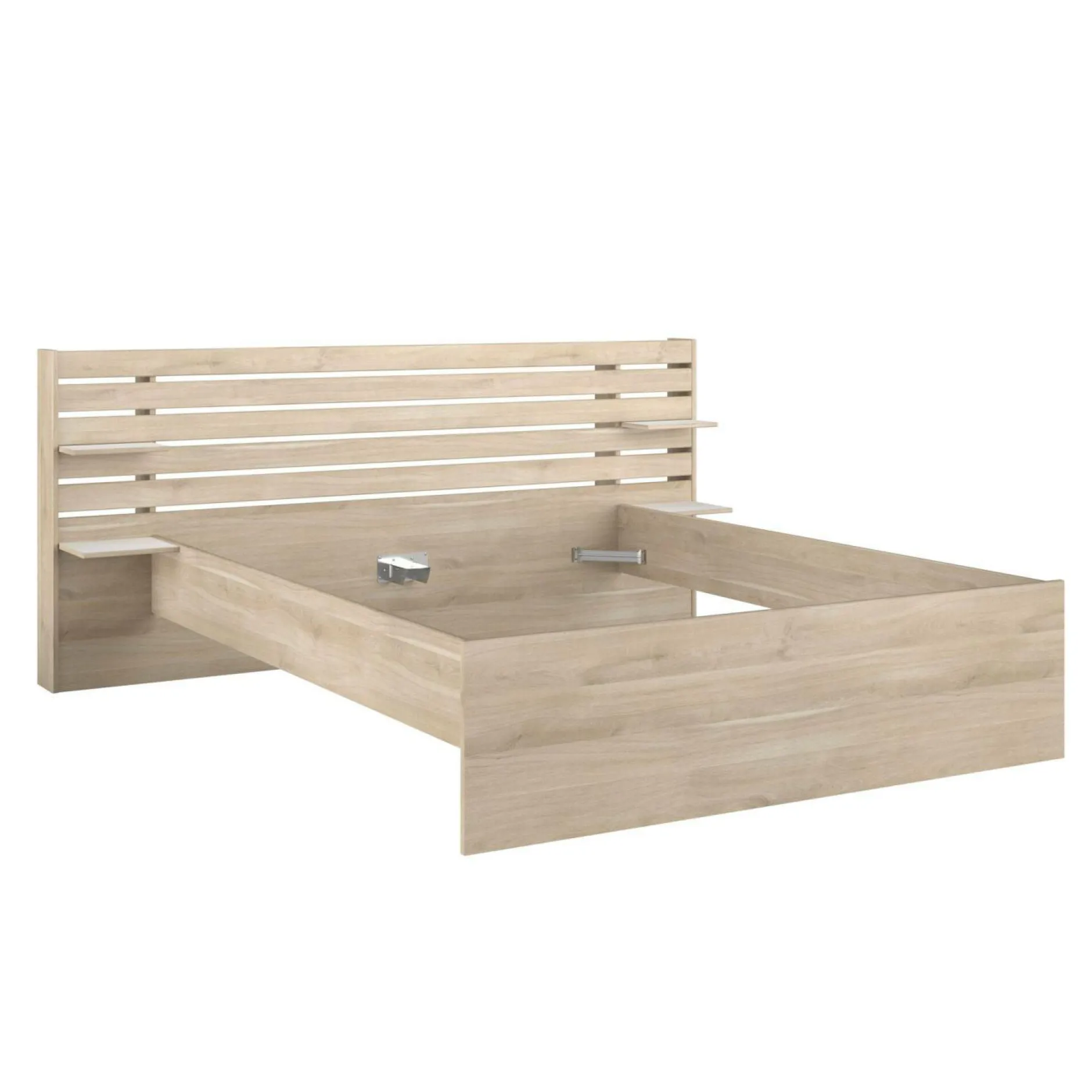 Lits Avec Rangement|Lits Avec Rangement>Camif Lit avec tiroirs de rangement en option Palmyre - 160 x 200 cm