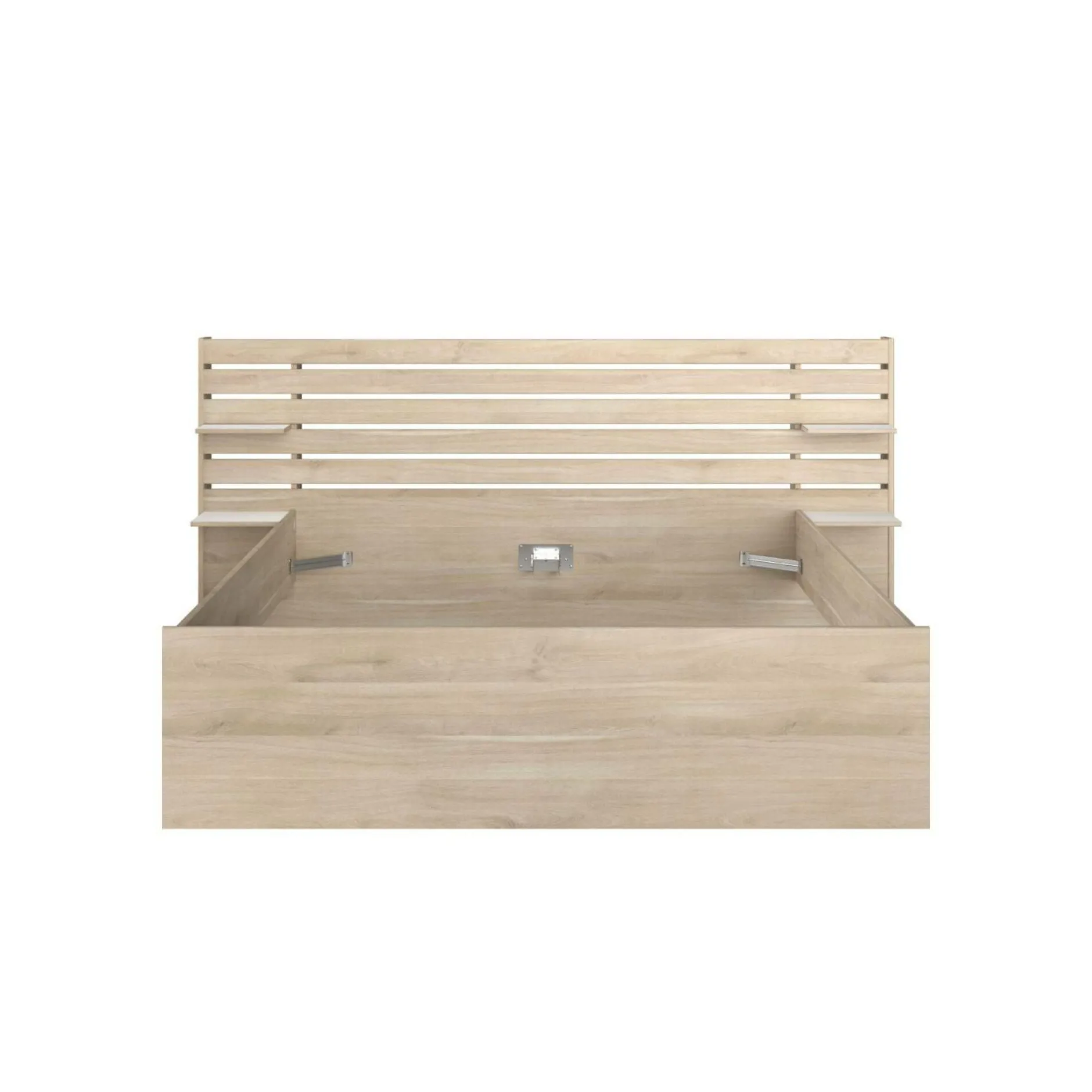 Lits Avec Rangement|Lits Avec Rangement>Camif Lit avec tiroirs de rangement en option Palmyre - 160 x 200 cm