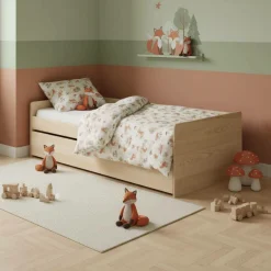 Chambres Enfant|Chambres Enfant>Camif Lit banquette gigogne Sandro - Bois