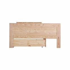 Chambres Enfant|Chambres Enfant></noscript>Camif Lit bois massif avec tiroir de rangement en option Etienne - Brut