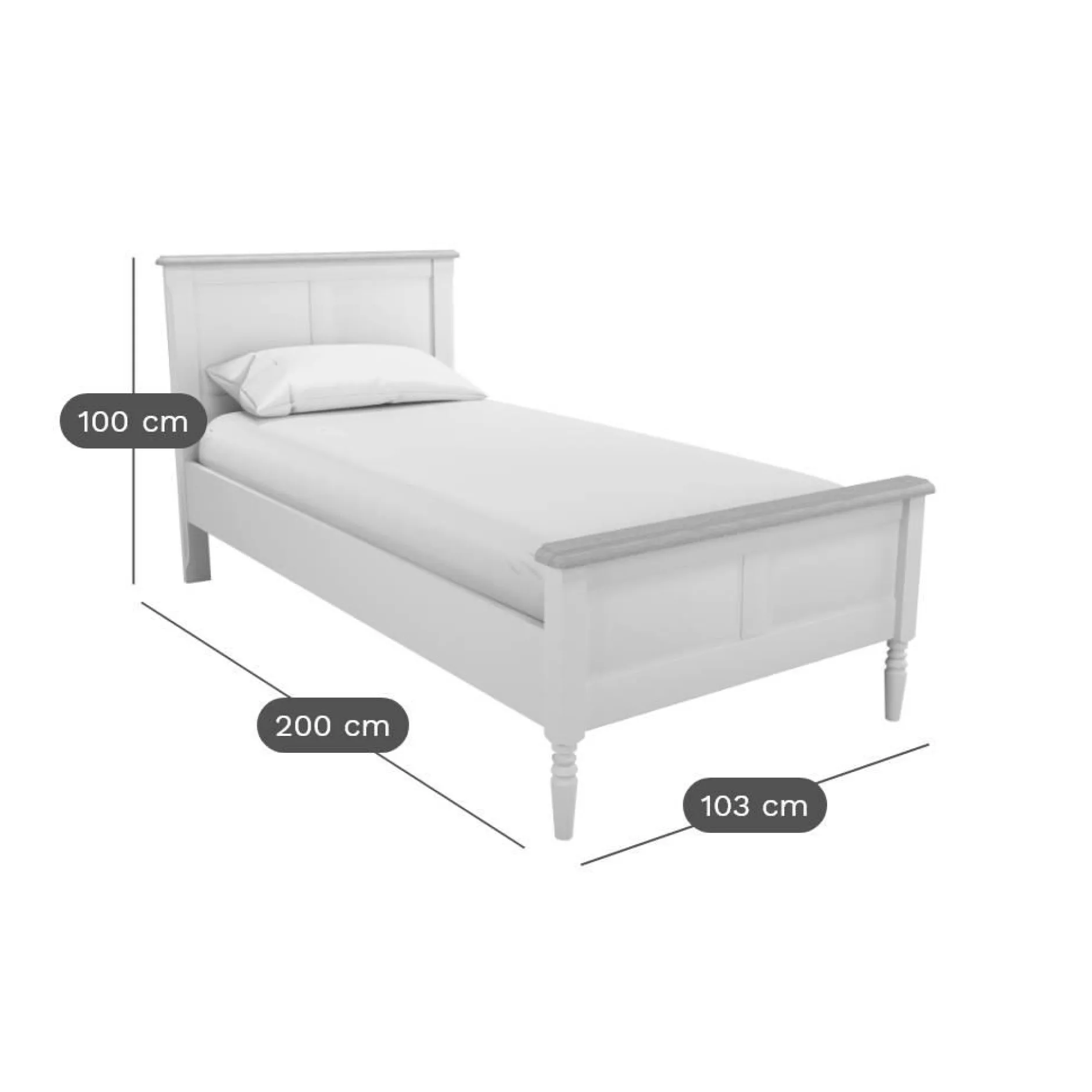 Chambres Enfant|Chambres Enfant>Camif Lit enfant Apolline