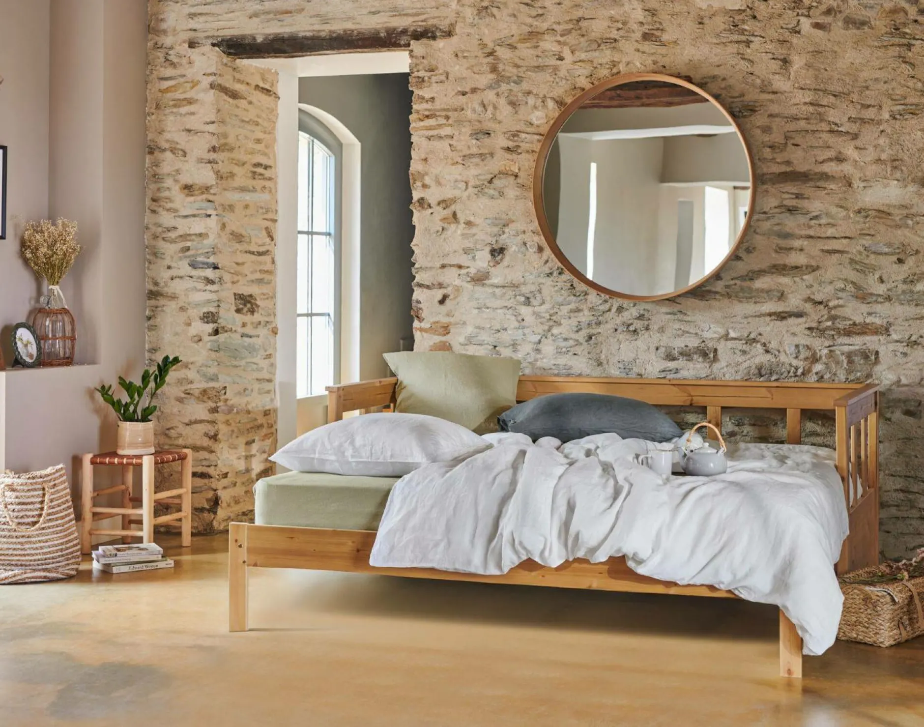 Chambres Enfant|Chambres Enfant>Camif Lit extensible avec tiroir de rangement en option Tanguy - Miel