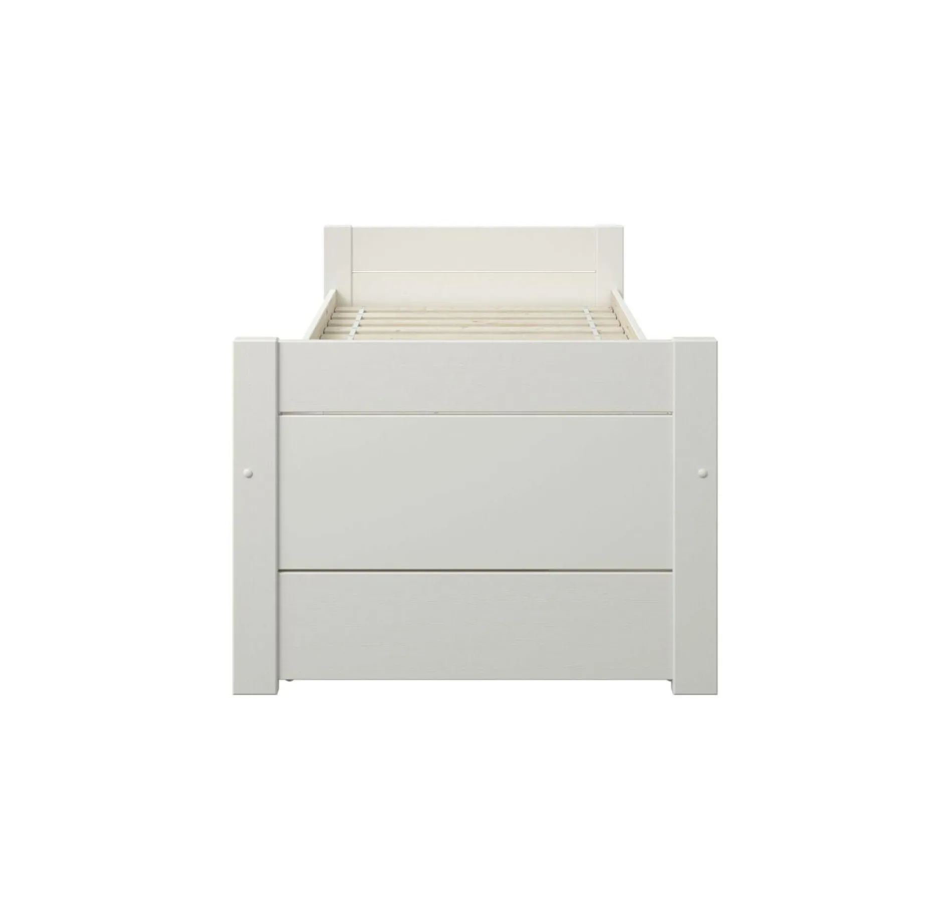 Chambres Enfant|Chambres Enfant>Camif Lit gigogne avec tiroirs Tom - Blanc