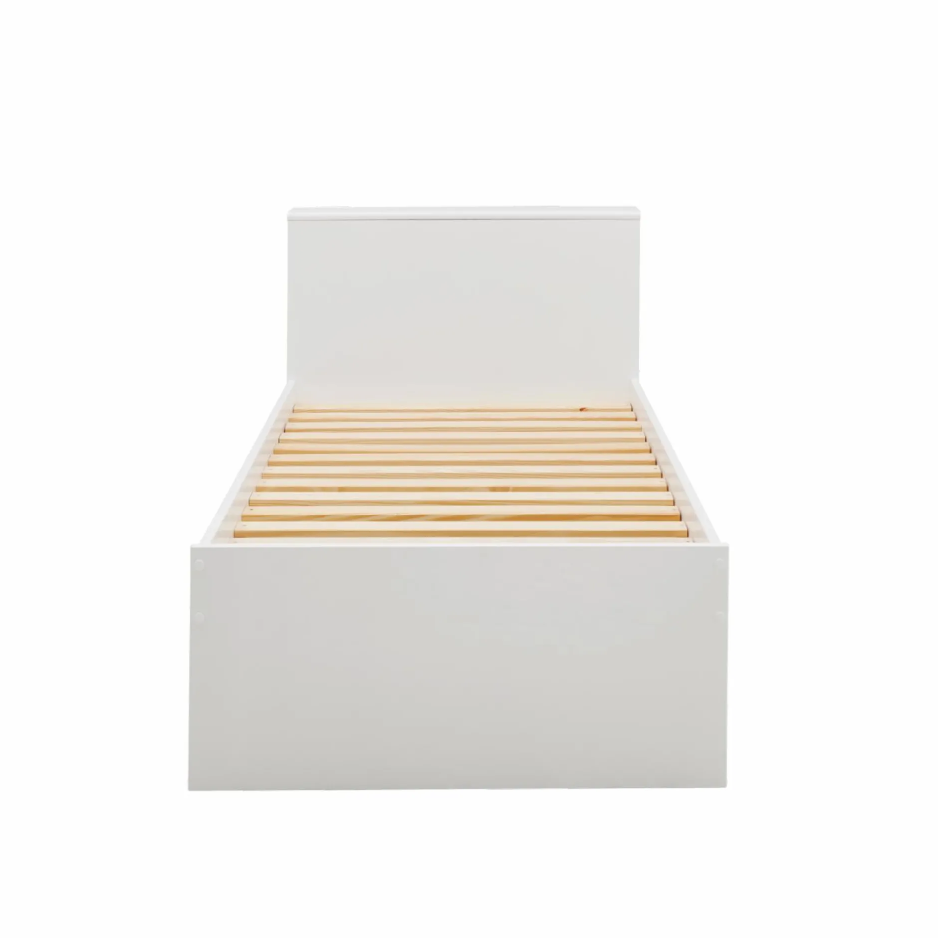 Lits Gigognes|Lits Gigognes>Camif Lit gigogne bois massif Sebastian - Blanc