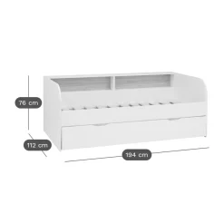 Chambres Enfant|Chambres Enfant></noscript>Camif Lit gigogne Louis