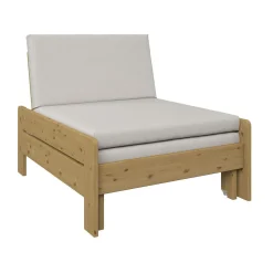 Chambres Enfant|Chambres Enfant></noscript>Camif Lit mezzanine + fauteuil extensible Tim - Miel